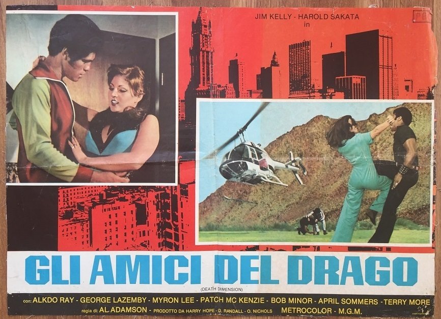 GLI AMİCİ DEL DRAGO LOBİ KARTI FİLM AFİŞİ - YORGUN