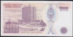 7.EMİSYON 2.TERTİP 20000 LİRA G67 652674 ÇİLALTI