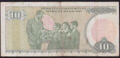 7.Emisyon 1.Tertip 10 Lira B31 637879 Çok Temiz