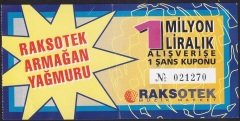 RAKSOTEK EŞYA PİAYNGOSU 1996