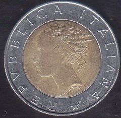 İTALYA 500 LİRET 1996 70.YIL