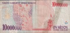 7.Emisyon 10 000 000 Lira C05 448337 Haliyle