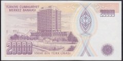 7.EMİSYON 2.TERTİP 20000 LİRA G69 266408 ÇİLALTI ÇİL