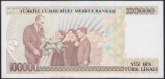 7.EMİSYON 1.TERTİP 100000 LİRA B79 775612 ÇİLALTI ÇİL