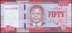 Liberya 50 Dolar 2022 Çil Pick 34