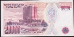 7.Emisyon 1.Tertip 20000 Lira A74 581291 Ççt Çilaltı