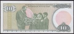 7.Emisyon 1.Tertip 10 Lira B28 854468 Çilaltı Çil