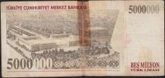 7.Emisyon 5 000 000 Lira C85 747808 Haliyle