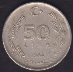 1984 Yılı 50 Lira