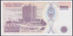 7.EMİSYON 2.TERTİP 20000 LİRA G70 835977 ÇİLALTI