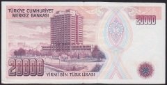 7.EMİSYON 1.TERTİP 20000 LİRA E76 669511 ÇÇT