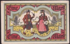 ALMANYA 1 MARK NOTGELD 1920 ÇİLALTI ÇİL