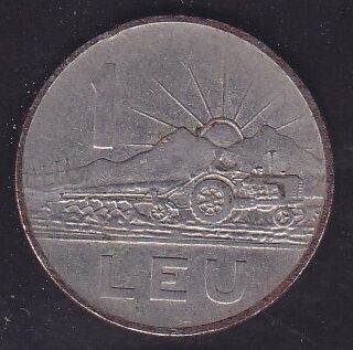Romanya 1 Leu 1963