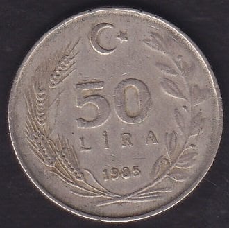 1985 Yılı 50 Lira