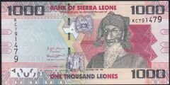Sierra Leone 1000 Leones 2021 Çil