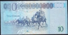 Libya 10 Dinar 2025 Çil Pick 82b