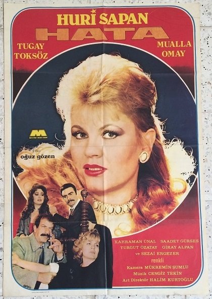 HURİ SAPAN - TUGAY TOKSÖZ - HATA - FİLM AFİŞİ
