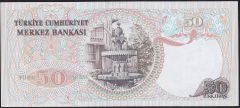 6.Emisyon 1.Tertip 50 Lira I15 737278 Çilaltı
