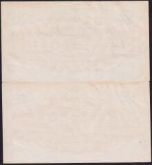 Reşat 1/2 Lira 22 Aralık 1331 Seri A 754132-33 Seri Takipli Çilaltı Çil
