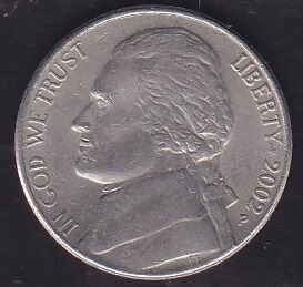 Amerika 5 Cent 2002 P