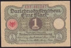 Almanya 1 Mark 1920 Çok Temiz+