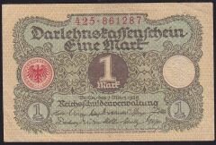 Almanya 1 Mark 1920 Çok Temiz+