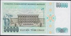 7.Emisyon 1.Tertip 50000 Lira I78 090332 Çilaltı Çil