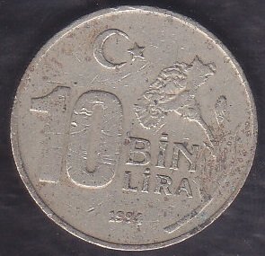 1994 YILI 10 BİN LİRA