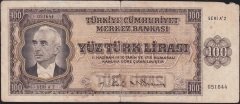3.Emisyon 100 Lira A2 051644 Haliyle