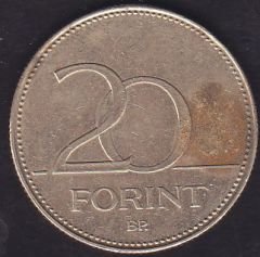 Macaristan 20 Forint 2012