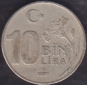 1995 YILI 10 BİN LİRA