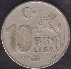1995 YILI 10 BİN LİRA