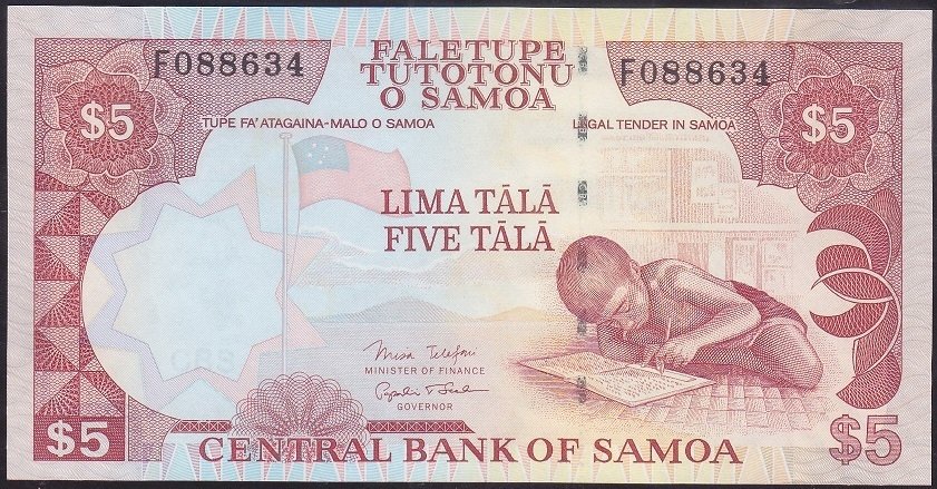WESTERN SAMOA 5 TALA 2005 ÇİL
