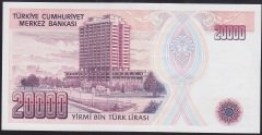 7.EMİSYON 1.TERTİP 20000 LİRA E60 944870 ÇİL