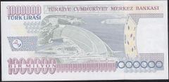 7.Emisyon 3.Tertip 1 000 000 Lira T02 093666 Çil