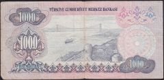 6.Emisyon 1.Tertip 1000 Lira C59 163595 Temiz