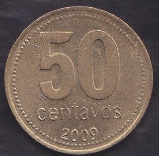 ARJANTİN 50 CENTAVOS 2009
