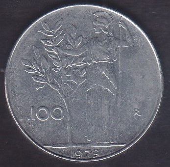 İTALYA 100 LİRET 1979