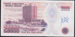 7.EMİSYON 1.TERTİP 20000 LİRA E50 372544 ÇÇT