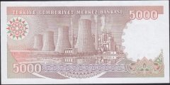 7.Emisyon 4.Tertip 5000 Lira G45 738210 Ççt Çilaltı