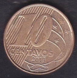 BREZİLYA 10 CENTAVOS 2013
