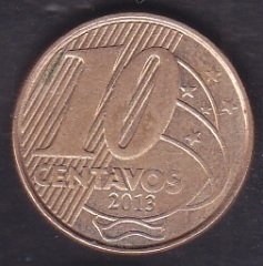BREZİLYA 10 CENTAVOS 2013