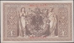 Almanya 1000 Mark 1910 Çilaltı Çil