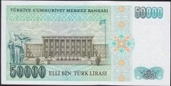 7.Emisyon 1.Tertip 50000 Lira I70 915735 Çilaltı Çil