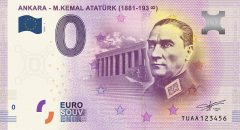 ATATÜRK 0 EURO 2019 ÇİL STOK 5 ADET ( HAVALE İLE 175 LİRA)