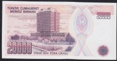 7.EMİSYON 1.TERTİP 20000 LİRA E46 140801 ÇİLALTI ÇİL