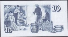 İzlanda 10 Kronur 1961 Çil Pick 48a