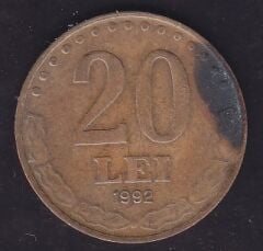 Romanya 20 Lei 1992
