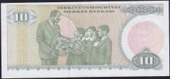 7.Emisyon 1.Tertip 10 Lira A57 531086 Ççt Çilaltı