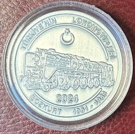 Türk Lokomotifleri Serisi 1 - Karakurt , Bozkurt Madalya 2024